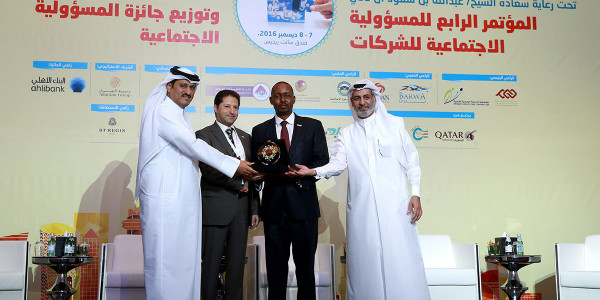 Sasol Receives “Best Initiative on CSR in the Energy Sector in Qatar” Award for Qatar e-Nature