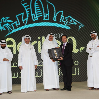 Sasol showcases two leading CSR initiatives at AgriteQ and honored by Minister of Municipality & Environment